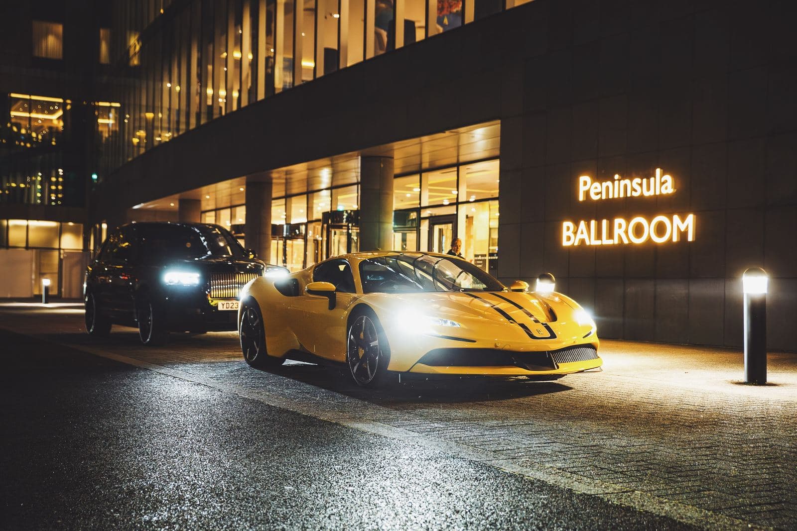 Collection at luxury hotel