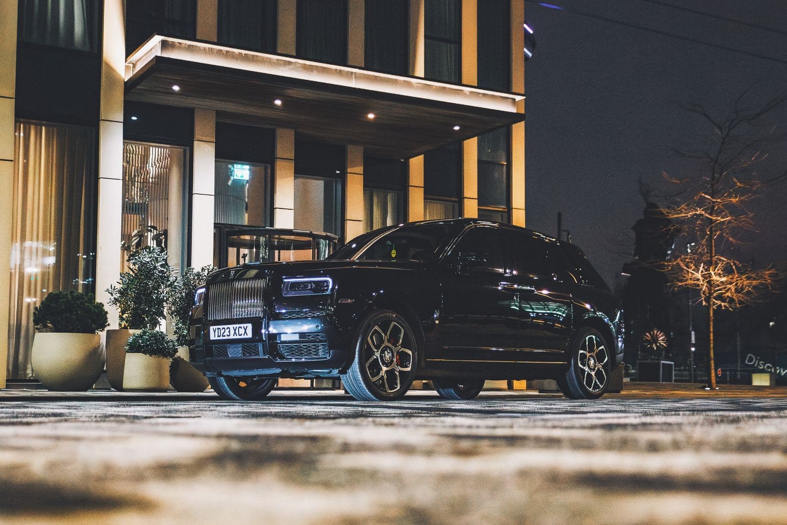 Rolls-Royce Cullinan low angle
