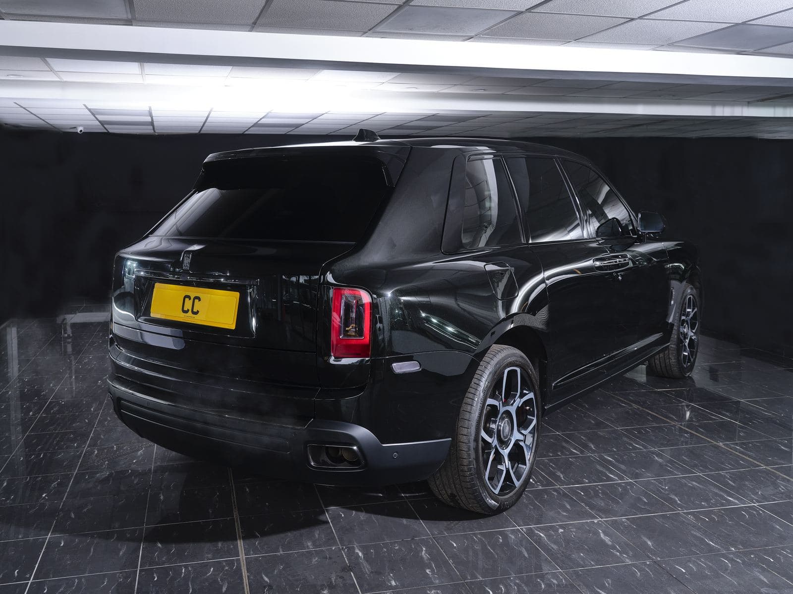 Rolls-Royce Cullinan rear three quarter