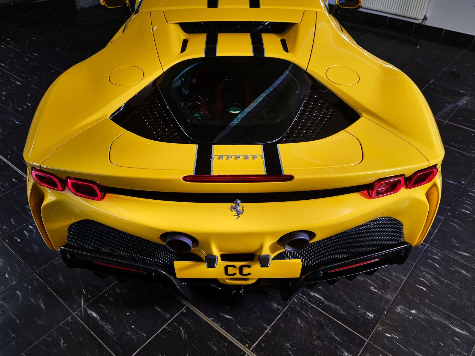 Ferrari SF90 engine cover